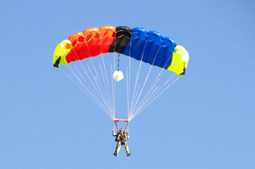 activité evjf à sensation - saut en parachute à toulouse