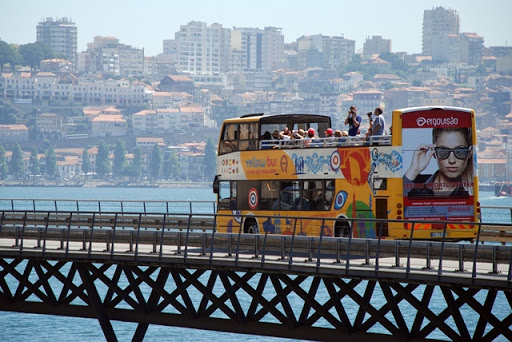 evjf porto - balade en bus