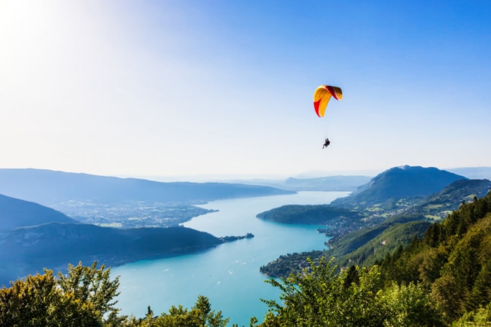 idées evjf annecy - session parapente annecy