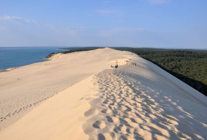 idées evjf arcachon - se poser sur la dune du pilat