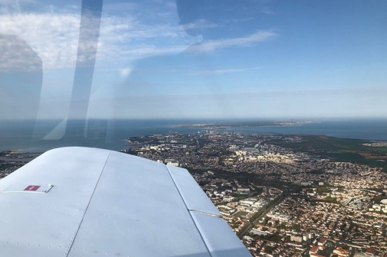 idées evjf la rochelle - balade en avion à la rochelle