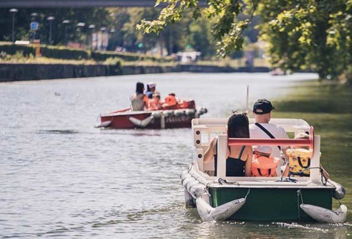 idées evjf lille - balade en bateau moteur à lille