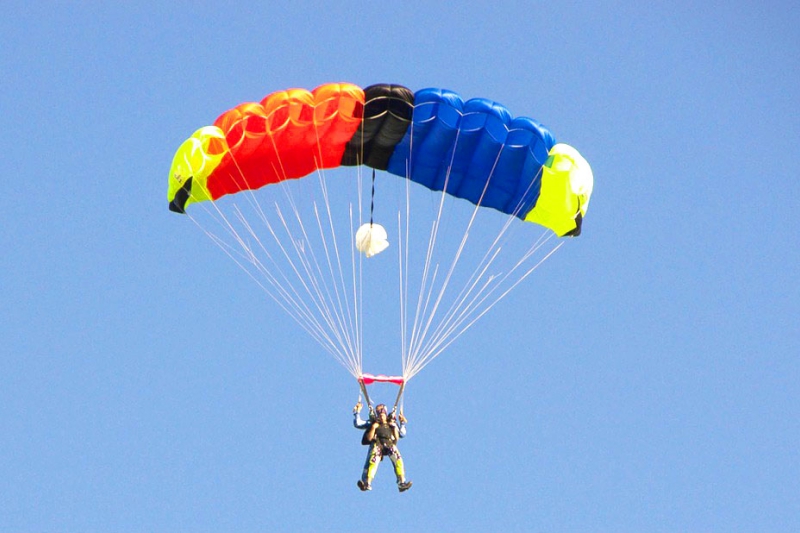 idées evjf lille - saut en parachute lille