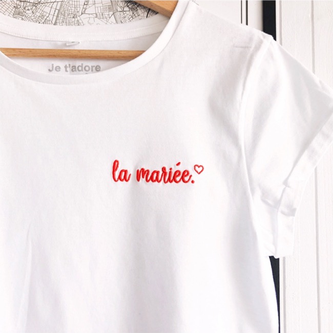 tshirt evjf la mariée