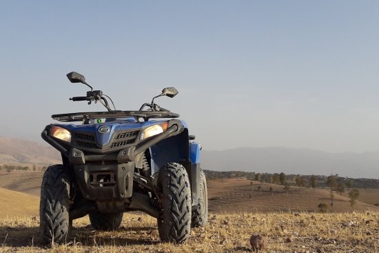 viré en quad pour un evjf à amsterdam