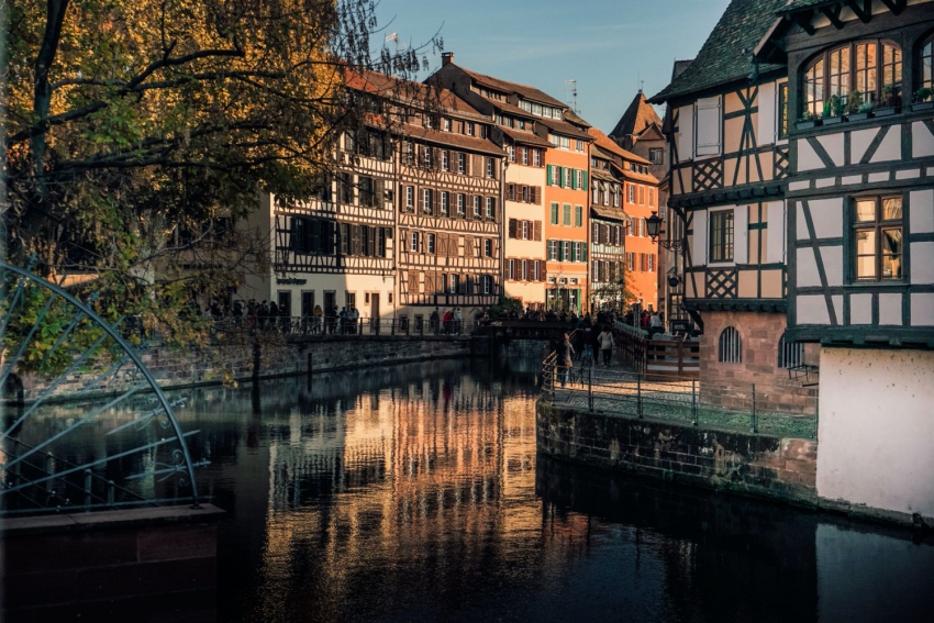 architecture strasbourg et son canal