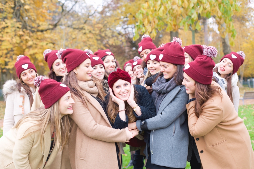 shooting photo evjf annecy bonnets rouges